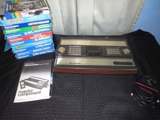 Vintage Mattel Intellivision with  11 Games
