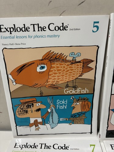 Lot of 4 Books Explode The Code 2nd Ed 5 6 7 8 - Like New - Picture 2 of 5