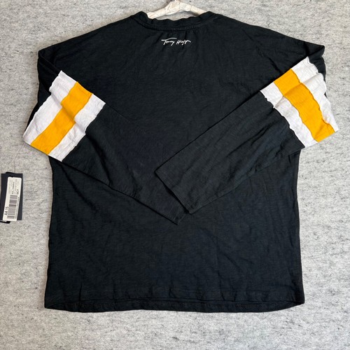 Tommy Hilfiger NFL Licencia Mujer Pittsburg Steelers Lentejuelas Logo Manga Larga - Imagen 9 de 10
