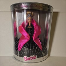 Vintage Happy Holidays Barbie Doll 1998 Special Edition Mattel NIB Rare Era Box