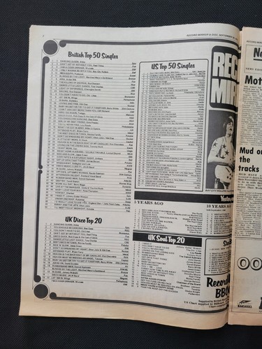 Record Mirror & Disc, 25.09.1976, David Essex, Bay City Rollers, Kiki Dee - Bild 13 von 13