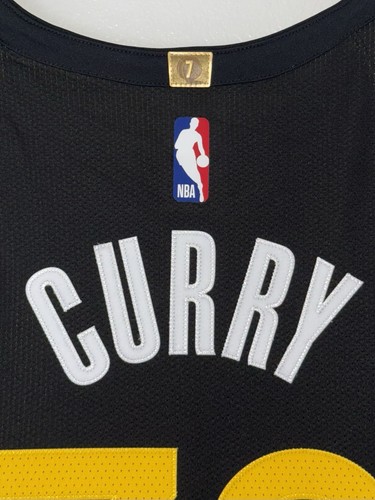 Stephen Curry Signed Warriors NBA Nike ADV Authentic Auto City Jersey USASM BAS - Picture 8 of 13