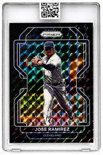 2022 Panini Prizm Jose Ramirez Black Finite Prizm 1/1