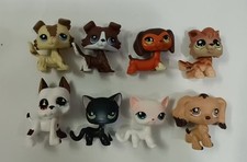 8pcs/lot Littlest Pet Shop LPS Cat Dog 64 336 577 675Animals Figure