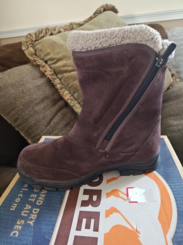 Sorel "Water Fall" Damengröße 10; Winterstiefel; NL1964-238; braunes Wildleder - Bild 5 von 12