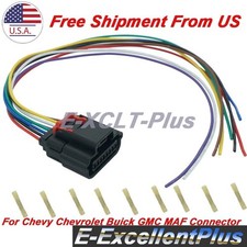 Maf Mass Air Flow Sensor Connector Harness Fit Chevy Chevrolet Buick Gmc Ram1500