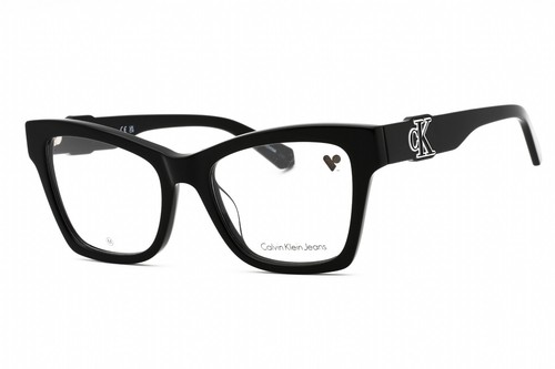 CALVIN KLEIN JEANS CKJ23646 001 Eyeglasses Black Frame 52mm - 第 1/4 張圖片