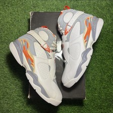 Size 10 - Air Jordan 8 Retro Orange Blaze Brand New With Og Box