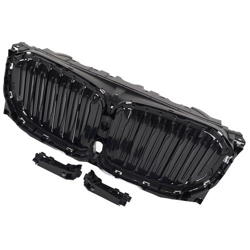 Rejilla de aire radiador delantero negro obturador 51749465525 para BMW G05 X5 2019-2023 - Imagen 5 de 11