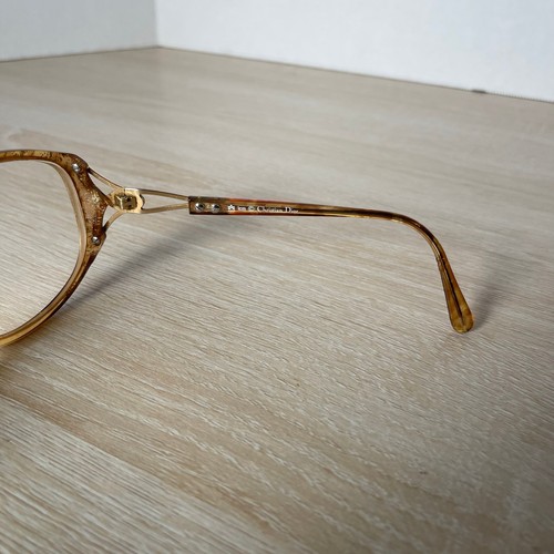 Christian Dior Vintage 2709 10 Sonnenbrille Gestell Champagner Glitzer Austria 60-14 - Bild 5 von 9