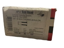 NEW in  box - Red Head, RM-38, Drop-In Anchor, Flnge, 3/8-16x1-5/8in,  54 Qty 