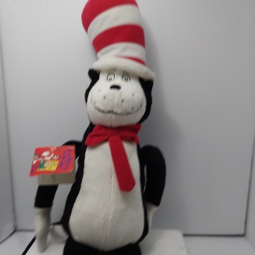Katze im Hut Ich kann mit geschlossenen Augen lesen Plüsch Dr. Seuss Kohls Cares mit Etikett 21 Zoll - Bild 3 von 12