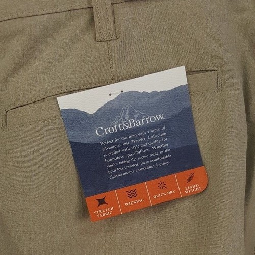 Active Wandershorts Herren Gr. 40 Taille Neu Mit Etikett Croft & Barrow - Bild 3 von 6