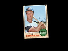 1968 Topps 49A Eddie Brinkman White Team Name POOR #D1,130533