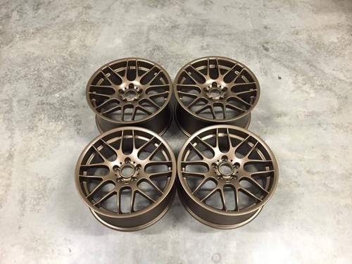 19" Staggered CSL CONCAVE Style Alloy Wheels Satin Bronze BMW E90 E92 E46 M3 F10