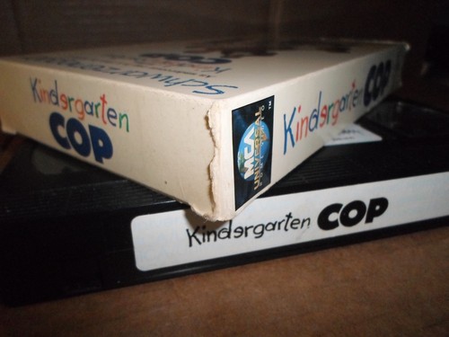 Tested ! *1st Edition* VHS **Kindergarten Cop** 1990/1991 Arnold Schwarzenegger - Picture 8 of 9
