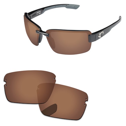 Lenslog Polarized Replacement Lens For-Costa Del Mar Galveston Frame -Colors - Picture 10 of 11