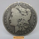 1894-O Morgan Silver Dollar - #C40736NQ