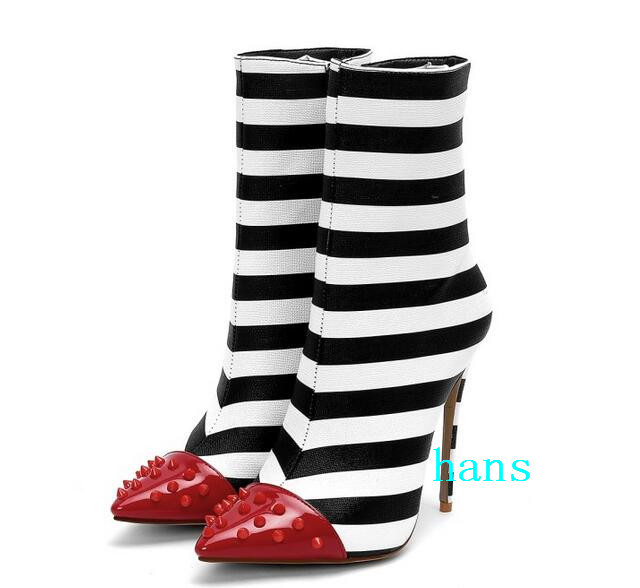 Cremallera Lateral Elegante De Mujer De Zapatos De Mujer Taco Alto Puntera Puntiaguda Calcetín botas al Tobillo Talla Grande 292bd8 Cremallera Lateral Elegante De Mujer De Zapatos De Mujer Taco Alto Puntera Puntiaguda Calcetín botas al Tobillo Talla Grande 292bd8