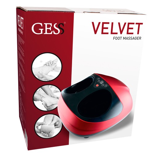 Foot Massager, Shiatsu Kneading Roller Massage with Heat, Air Compression GESS - Imagen 9 de 9