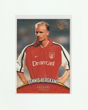 2000-01 TOPPS PREMIER GOLD 2001 No.7 [ DENNIS BERGKAMP ] ARSENAL