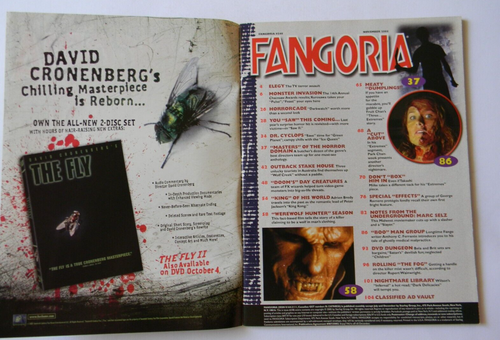 FANGORIA : ISSUE 248 : HORROR : DOOM/SAW 3/KING KONG/MAST OF HORROR : 2005 : VG - Bild 3 von 6