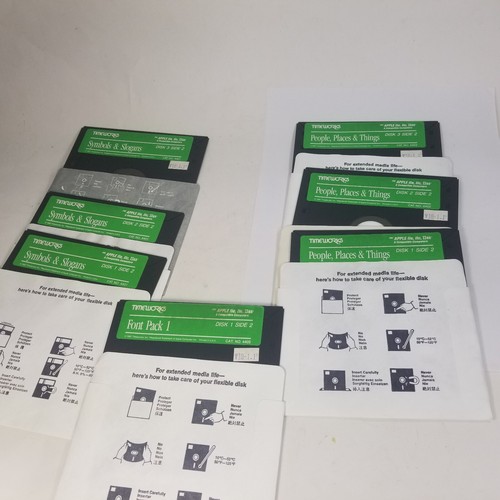 Apple II 1987 Timeworks - IIe IIc IIgs Floppy Disks 5.25 - Afbeelding 6 van 11