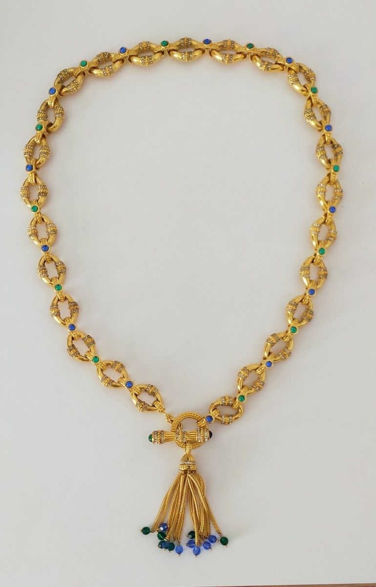 Collier Style Moghol Franklin Mint - Bijou Ethnique D'occasion, Pièce De Collection