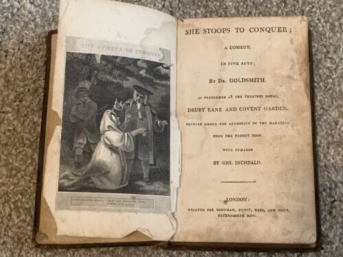 Rare Edition British Theatre a Collection of 5 Plays Mrs E Inchbald 1800's - Picture 4 of 11