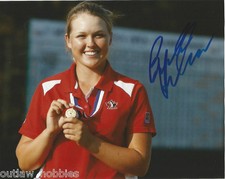 LPGA Brooke Henderson Autographed Signed 8x10 Photo COA A