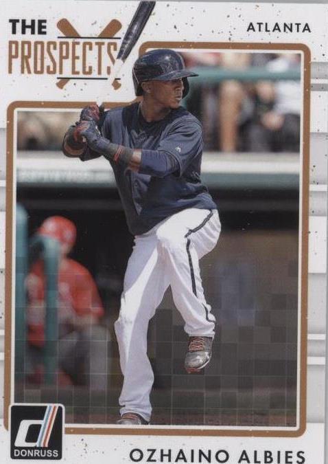 2017 Panini Donruss - Ozzie Albies #TP-4 - 1 of 1