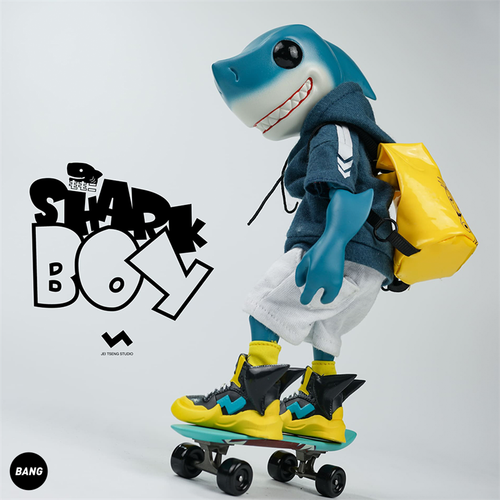 J.T STUDIO 2GB Shark Boy blau Ver. 8 Zoll Collectibles Actionfigur Neu auf Lager - Bild 3 von 19