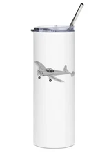 ERCO Ercoupe 415-CD Stainless Steel Water Tumbler with straw - 20oz.