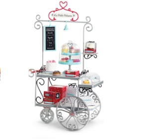 american girl pastry cart