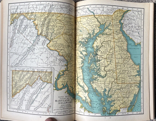 Rand McNally World Atlas Readers Edition w/letter - Picture 7 of 14