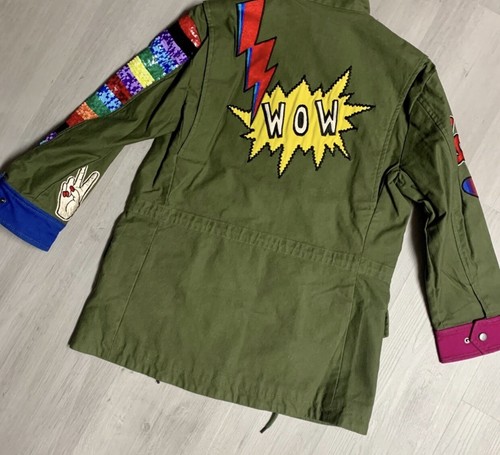 Alice + Olivia Russo Patchwork Coat. NWT. Size XS. Retail- $700 - Picture 12 of 12