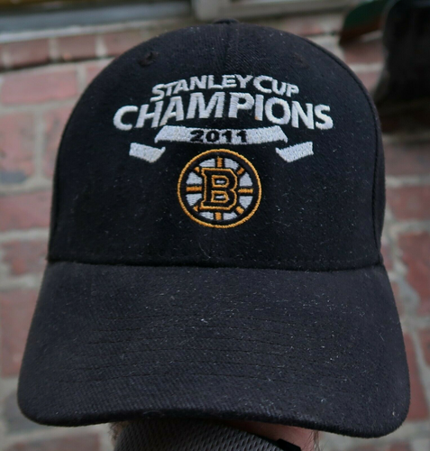 2011 Black BOSTON BRUINS Reebok STANLEY 