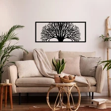 Tree Metal Wall Art, Wall Decor, Wall Hangings, Livingroom Home Decor Wall Art
