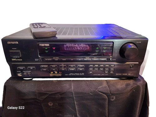 Aiwa AV-D50 Stereo AV Receiver With REMOTE/BUNDLE