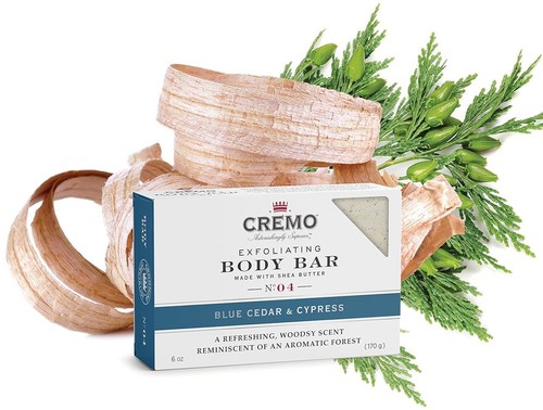 BUNDLE! (7) Cremo Body Bars -VARIETY! Blue Cedar and Cypress / Bourbon & Oak.. - Picture 2 of 4