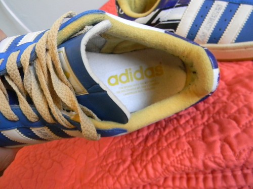 Adidas City Los Angeles Blue Hollywood Women 7.5 Sneakers Used VG Condition - Picture 9 of 9