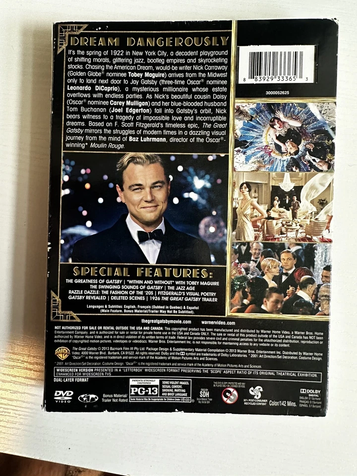 The Great Gatsby-Two Disk Special Edition - Image 3 of 4