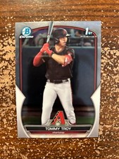Tommy Troy, Chrome #BDC-103 - 2023 Bowman Draft