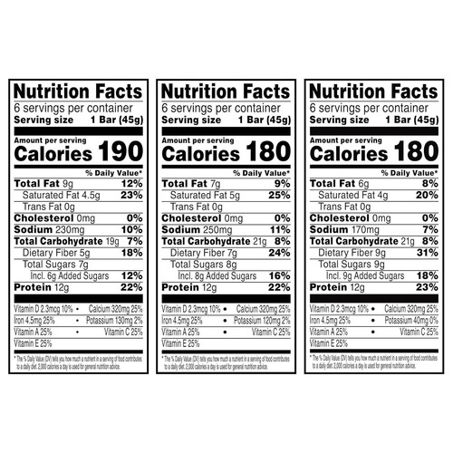 Kellogg's Protein Meal Bars, Meal Replacement, Bulk Protein Snacks, Variety Pack - Picture 7 of 10