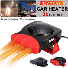 2025 Car Heater Portable Electric Heating Fan Defogger Defroster Demister 150W