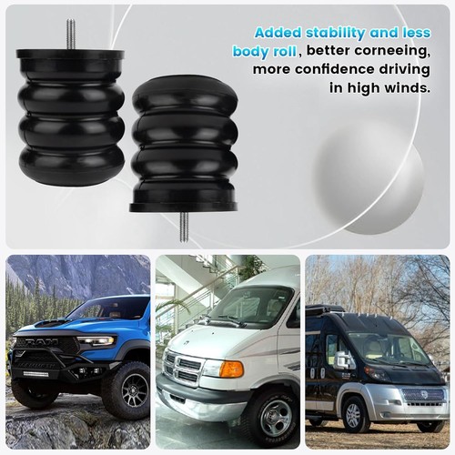 2x SSF-106-47 Front Suspension Helper Springs For Ford E-150 250 Sprinter 2500 - Picture 4 of 5