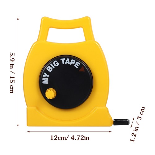 1PC Learning Resources Tapeline Long Tape Measure Inch Centimeter Tape for Kids - Picture 4 of 11