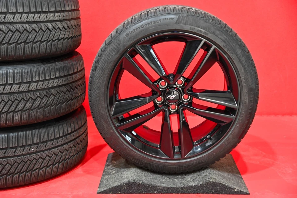 Original Ford Mustang V8 2,3 Cabrio Coupe Winterreifen Winterräder 255/40R19 - Bild 2 von 4