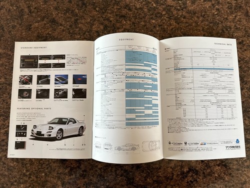 RARE JDM 2002 Mazda RX-7 RX7 FD3S Spirit R Type R Bathurst Brochure Catalog - Picture 5 of 5