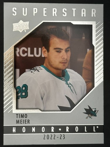 2022-23 Upper Deck Series 1 - Honor Roll Timo Meier #HR-32 - Picture 1 of 2
